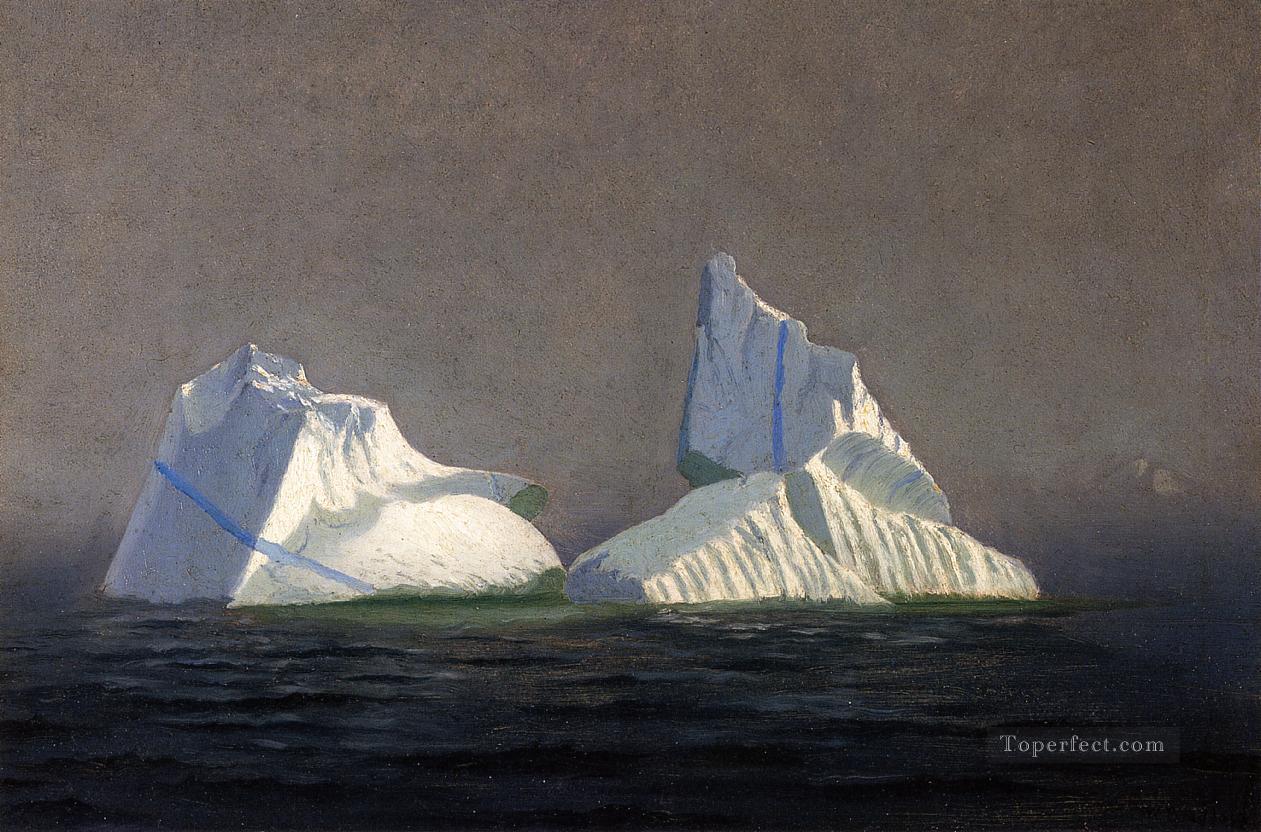 Icebergs seascape William Bradford Oil Paintings